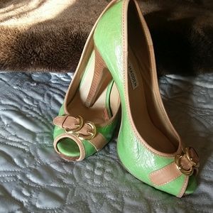 Steve Madden Apple Green Heels